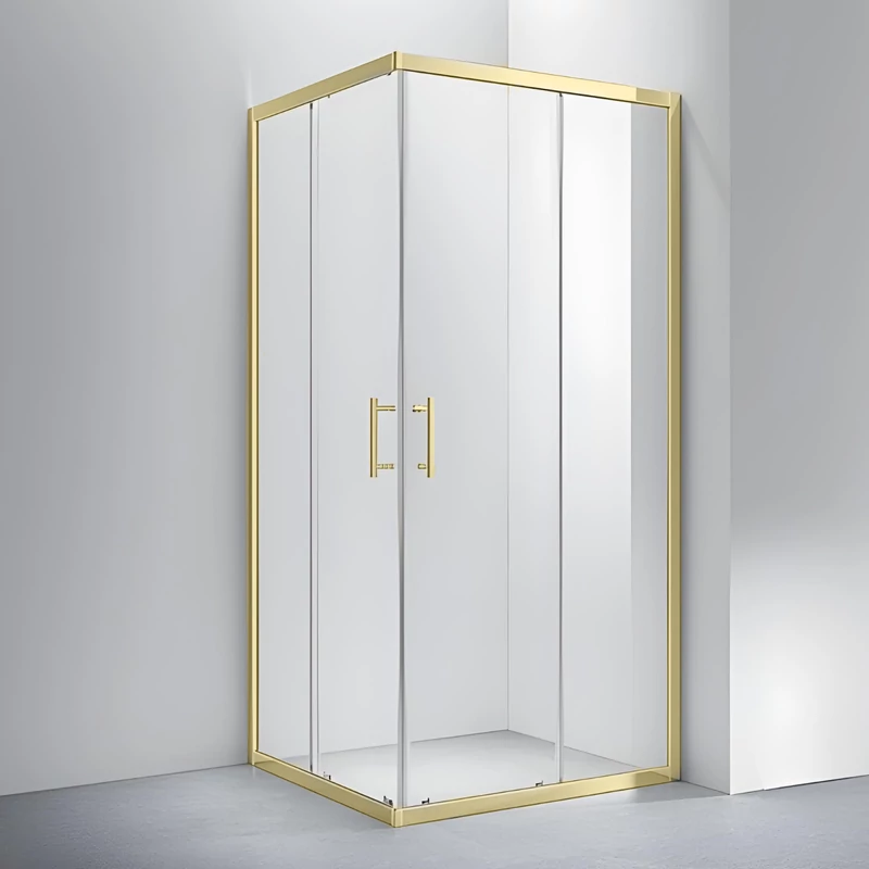 Motril Gold Cabină de duș 80x80, 190cm, 6mm NANO