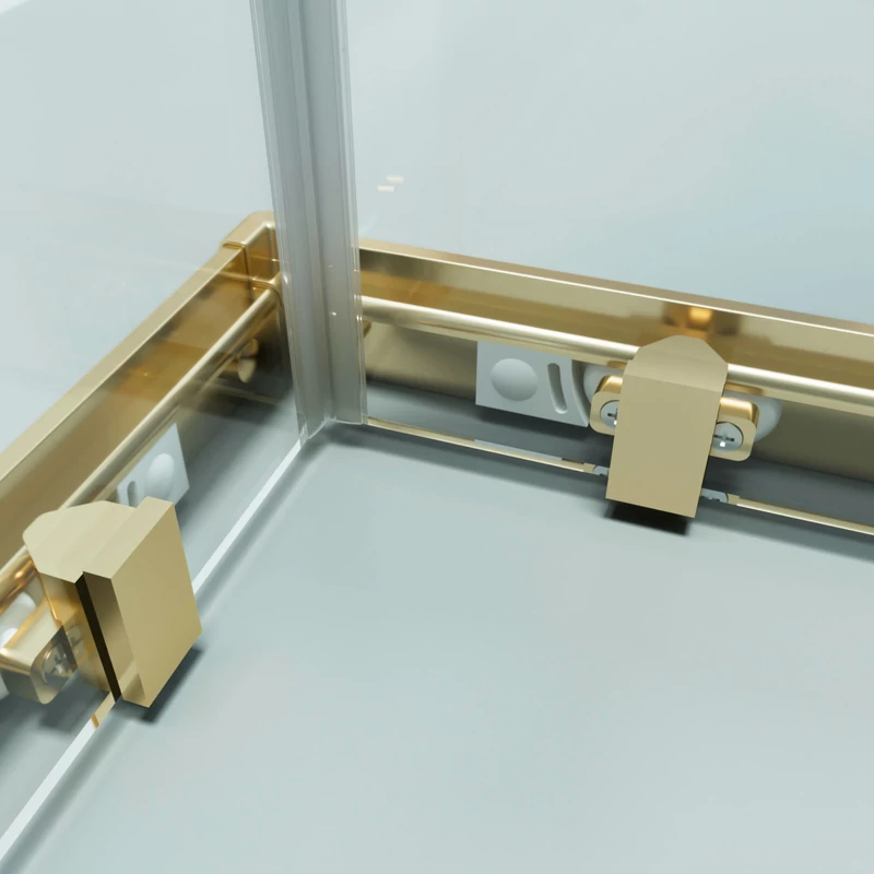 Motril Gold Cabină de duș 80x80, 190cm, 6mm NANO