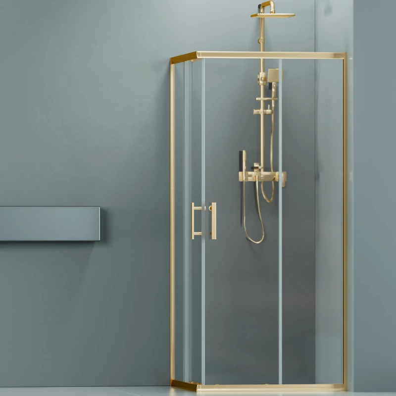 Motril || Gold Cabină de duș 80x80, 190cm, 6mm NANO