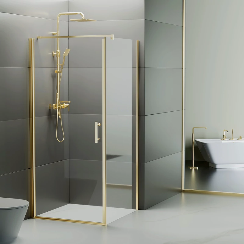 Rubio Gold Cabină de duș 80x80, 195cm, 6mm