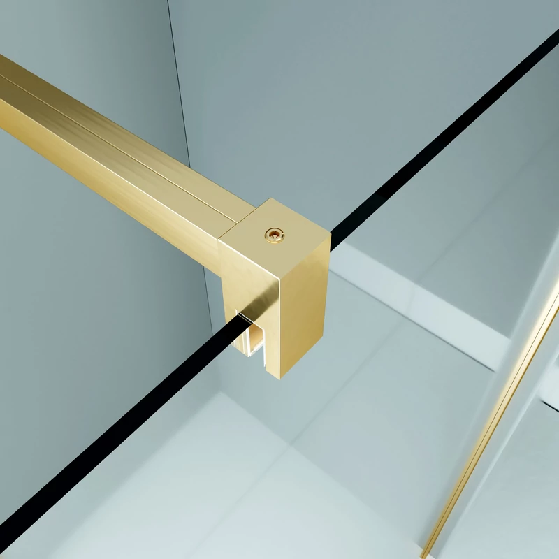 Rubio || Gold Cabină de duș 80x80, 195cm, 6mm
