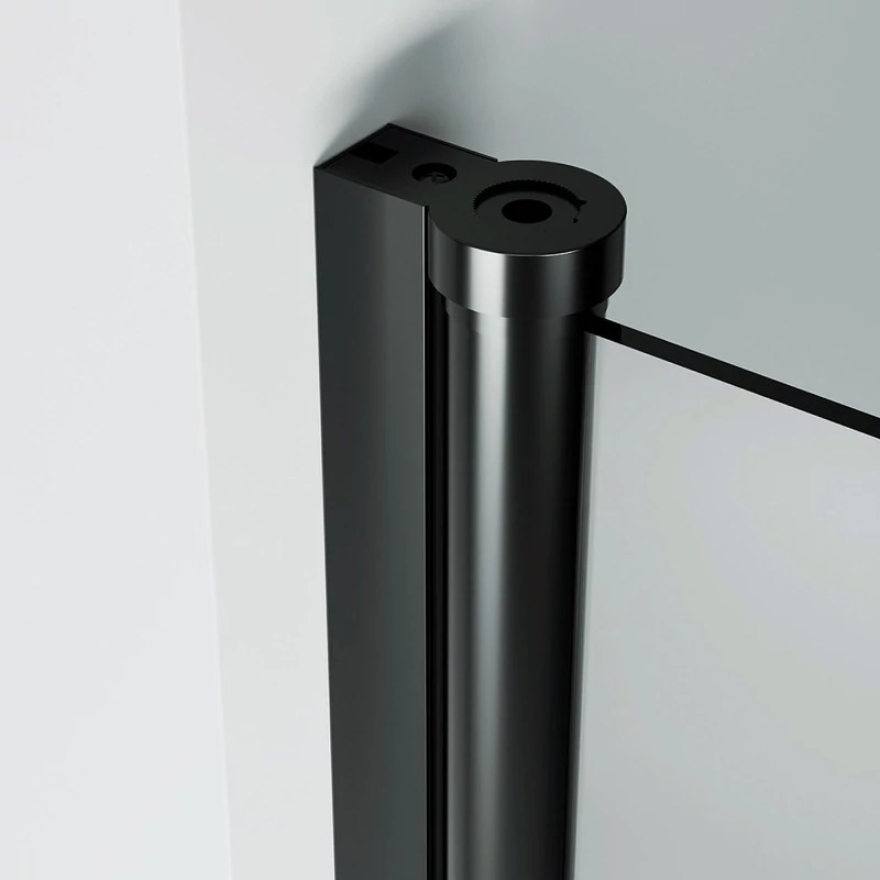 Madeira 80 Negru Ușă de duș, 190cm, 6mm