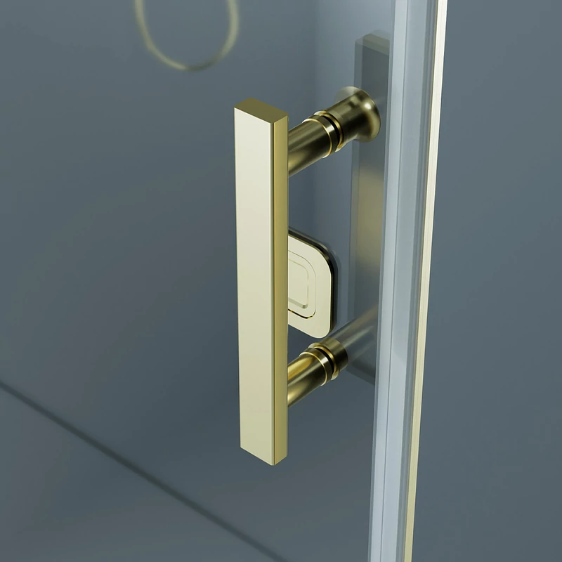 Madeira Gold 80 ușă de duș care se deschide, 190cm, 6mm