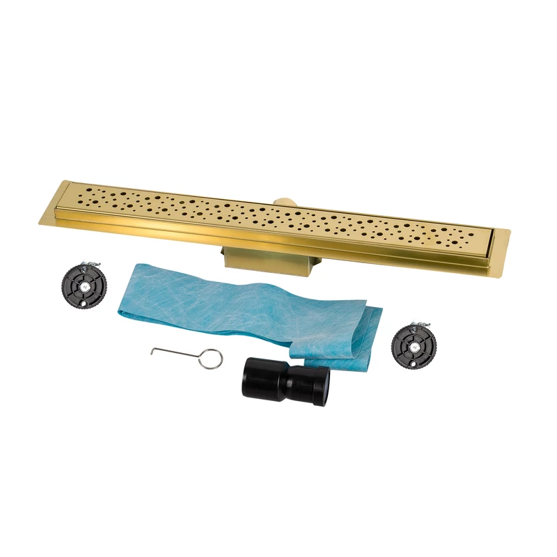 Lotaringia Gold scurgere de duș liniară, 60 cm