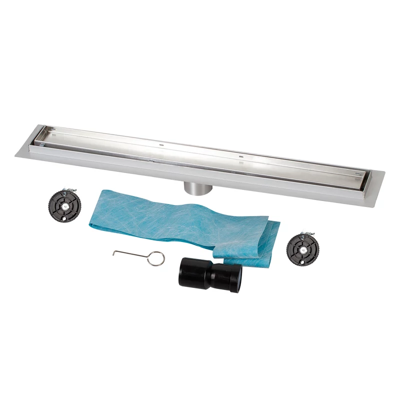 Rimini scurgere de duș placabilă cu gresie, 60 cm