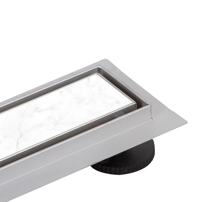 Rimini scurgere de duș placabilă cu gresie, 60 cm