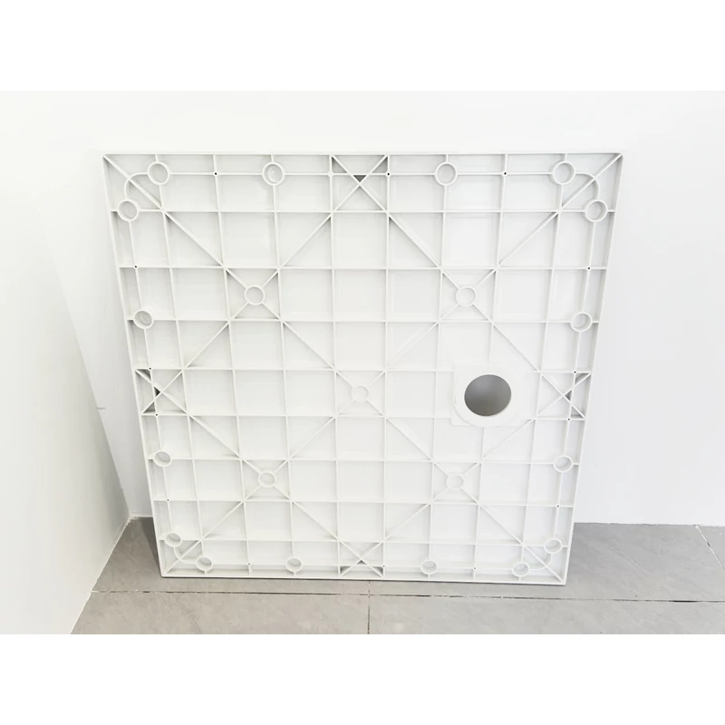 Cagliari White 80x80x2,6 cm tăviță de duș pătrată, SMC