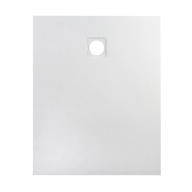 Cagliari || White 90x120x2,6 cm Cădiță de duș pătrată, SMC, cu sifon inclus