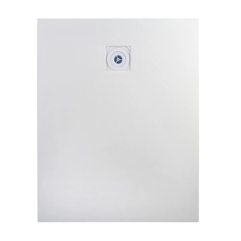 Cagliari || White 90x120x2,6 cm Cădiță de duș pătrată, SMC, cu sifon inclus