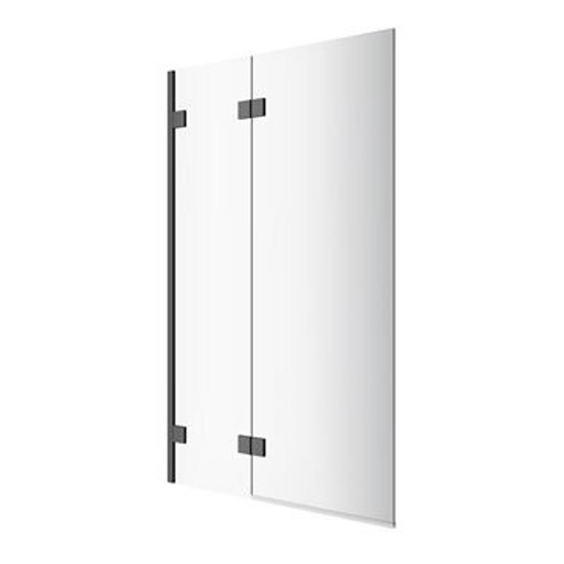 ALVOR 120x140 Negru Paravană pentru căzi