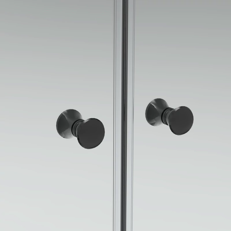 Westy 80  Negru Ușă de duș, 195cm, 6mm