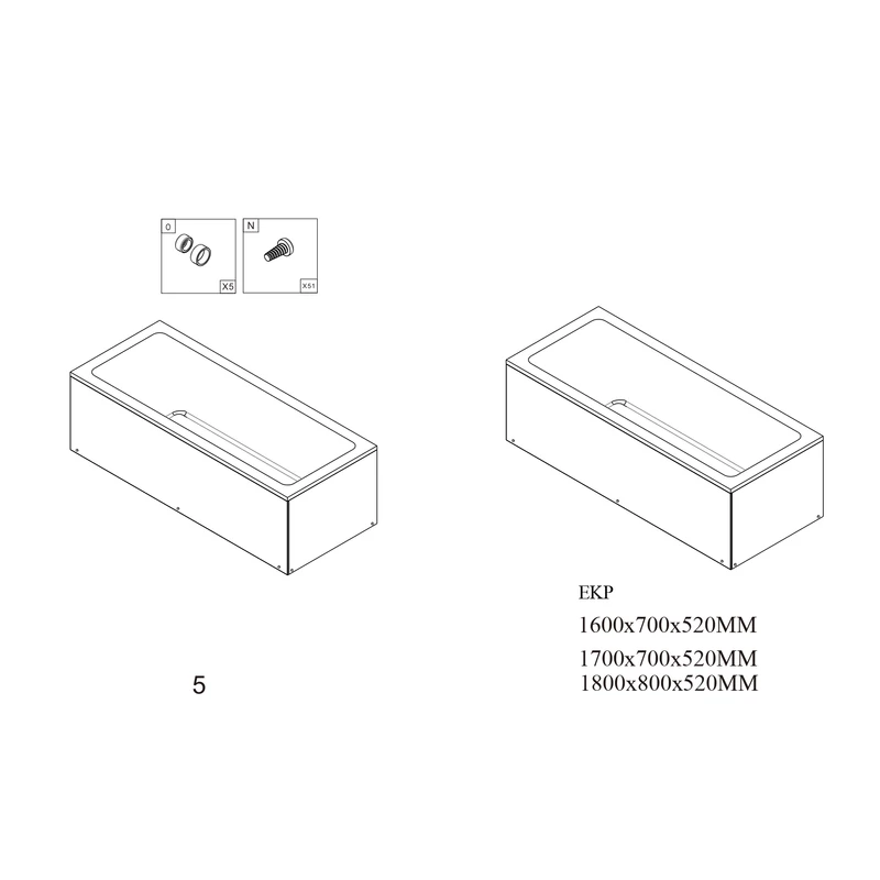 Masca cadă dreaptă 150