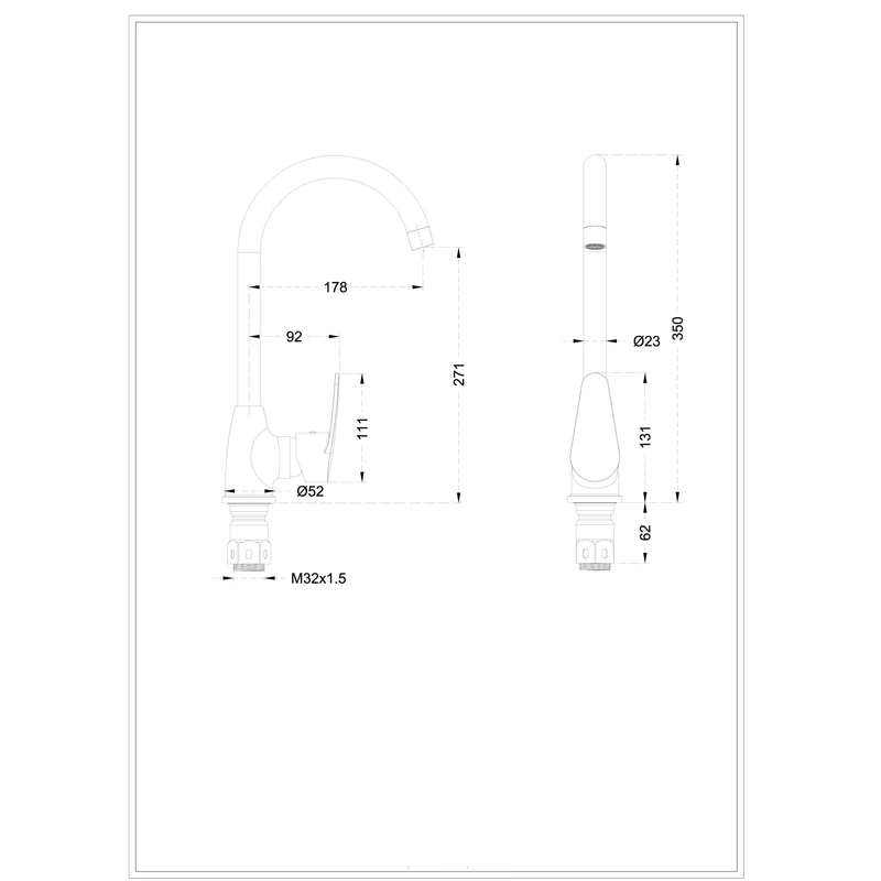 Fesno Baterie pentru bucătărie
