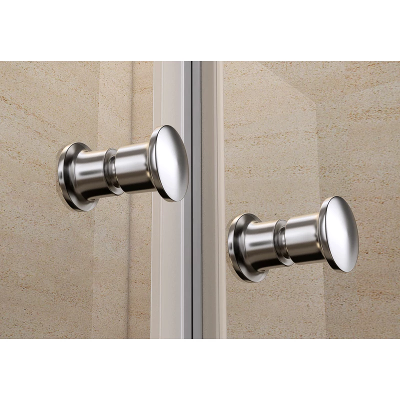 Westy || 80  ușă de duș batantă cu două canaturi, 195cm, 6mm