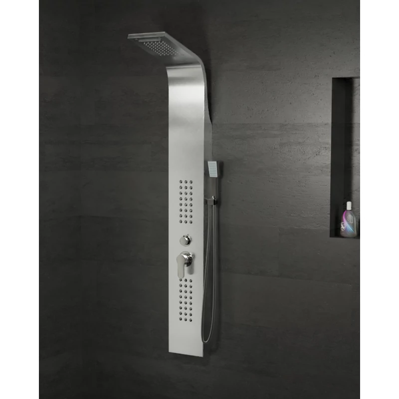 Alegre || Silver Panel duș, oțel inoxidabil