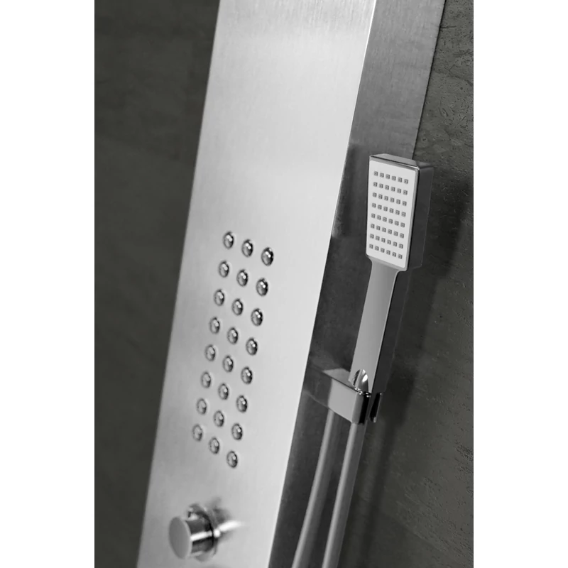 Alegre || Silver Panel duș, oțel inoxidabil