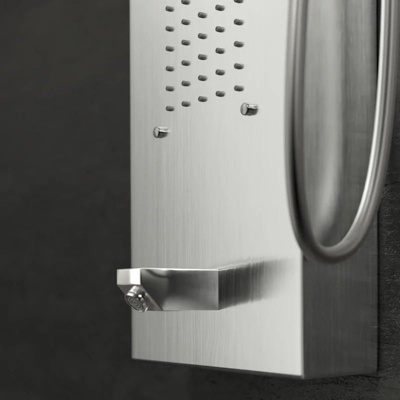 Merin || Silver Panel duș, oțel inoxidabil