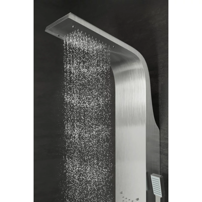 Merin || Silver Panel duș, oțel inoxidabil