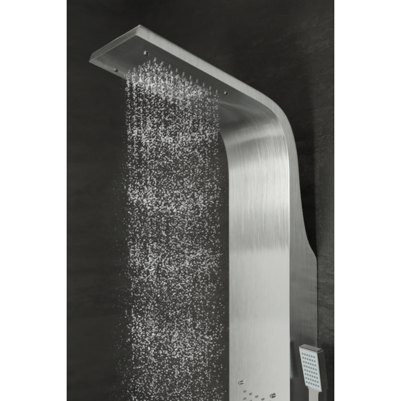 Merin Silver Panel duș, oțel inoxidabil