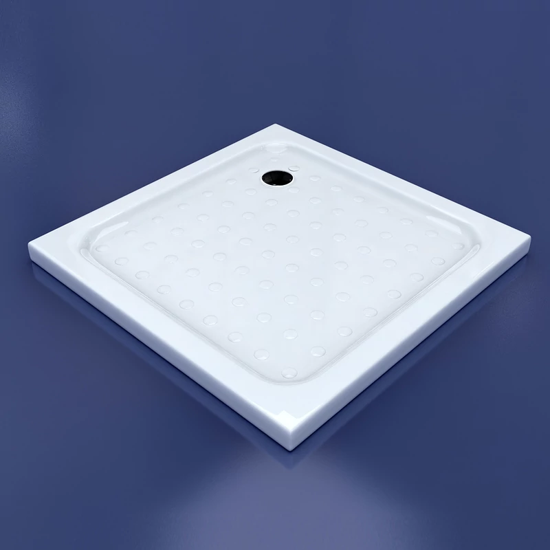 Dotty 80x80, 90x90, 100x100, 80x100, 80x120, 90x120x 5 cm, pătrat acril Cădiță duș