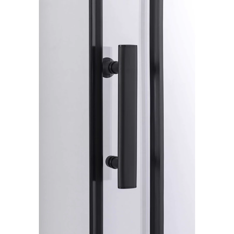 Avignon 6mm Black curbată Cabină de duș 70*70 190cm