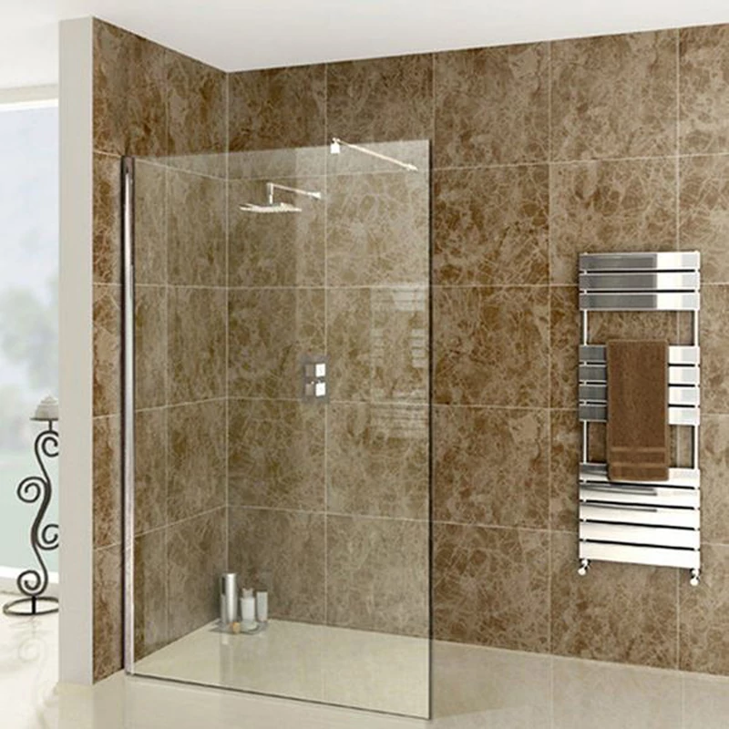 Walk-in Perete duș 70, 80, 90, 100, 110, 120 fără nano, 190cm, 6mm